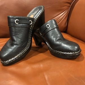 Born slide on mule clog size 8.